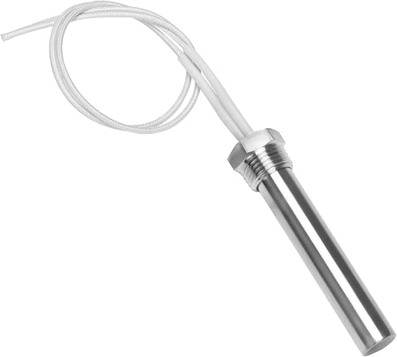 DERNORD Immersion Cartridge Heater 12V 50W Hot Rod Heating Element Replacement 1/2 Inch Thread