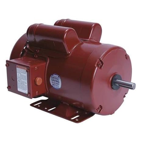 Farm Duty Motor, Capacitor-Start/Run, 1 1/2 HP, 115/208-230V AC, 1,725 Nameplate RPM, 56H Frame - 1 Each