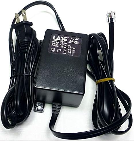 Replacement Power Supply Adapter RS-1 to Fit All Rane Products with Phone Jack Connector Red RJ12 (FX-RS1)
