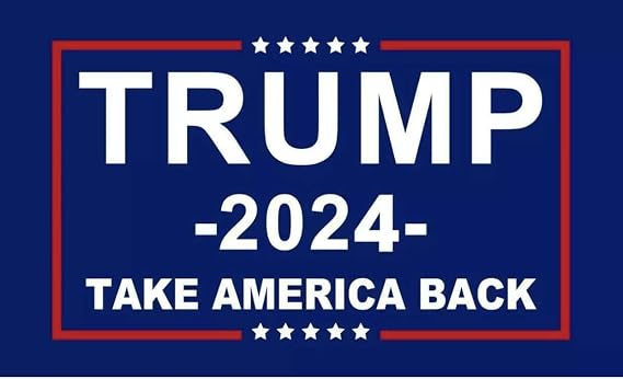 Trump 2024 President flag Save America Again, Take America Back, 3x5Feet, Donald MAGA Republican (Take America Back)