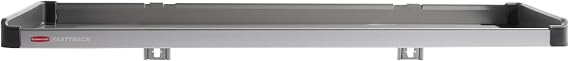 Rubbermaid FastTrack Rail Large Shelf Organization System, Holds up to 50 Pounds, Ideal for Cleaning Products/Garden Supplies/Laundry Products