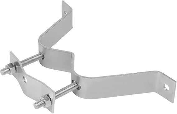 Skywalker 3 Heavy-Duty Double Wall Mount Pair for TV Antenna Mast with (2) Brackets & Lag Bolts