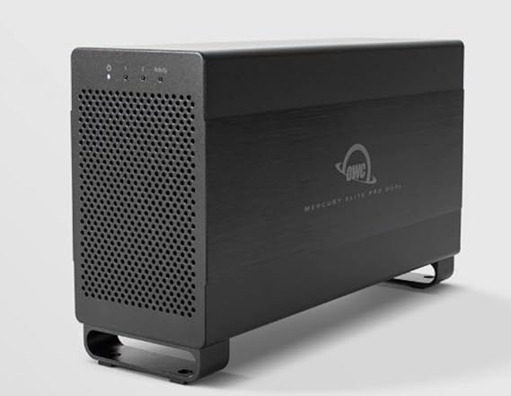 OWC Mercury Elite Pro Dual 12TB RAID Thunderbolt 2 + USB 5Gb/s Solution