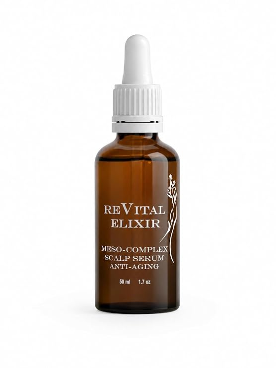 Meso-Complex Scalp and Hair Anti-Aging Serum Revitalizing Scalp Treatment for Thinning Hair, Supports Fuller, Healthier-Looking Hair, 50 ml