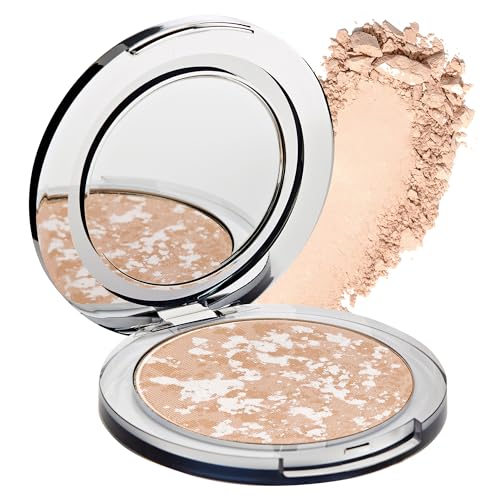 PUR MINERALS Pressed Setting Powder Balancing Act - Skin-Perfecting Pressed Compact Powder for Smooth & Fresh Natural-Matte Finish - Translucent Setting Powder Makeup for All Skin Tone, Cruelty Free