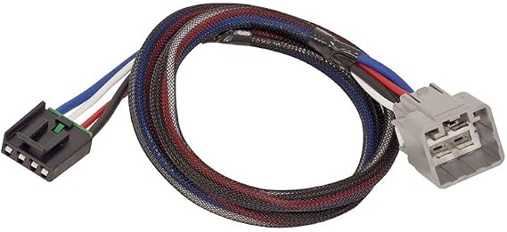 Tekonsha 3024 Trailer Brake Controller Custom Harness, Vehicle & Brake Control Ends, Compatible with RAM 1500, 2500 and 3500