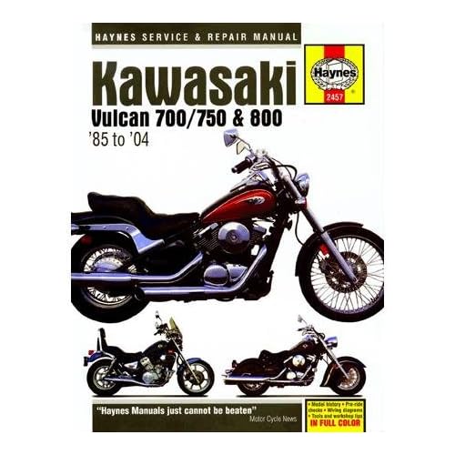 Haynes Manuals MANUAL KAW VUL 700-800 85-04 Manuals & Videos HAYNES MANUALSKAWASAKI VULCAN 700750800 85-04 - M2457
