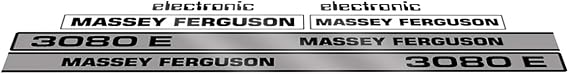 Massey Ferguson 3080 E Decal (Sticker) Set