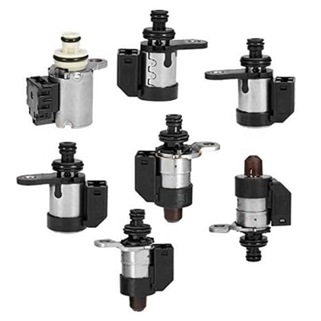 7pc/Package Transmission Solenoid Valve RE5R05A 31941-1XF02 0260550002 123933A YANGMO-AUTO