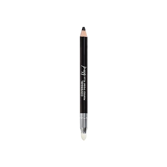 COVERGIRL Perfect Point Plus Blend Eyeliner Pencil - 100 - Basic Black, 0.02oz