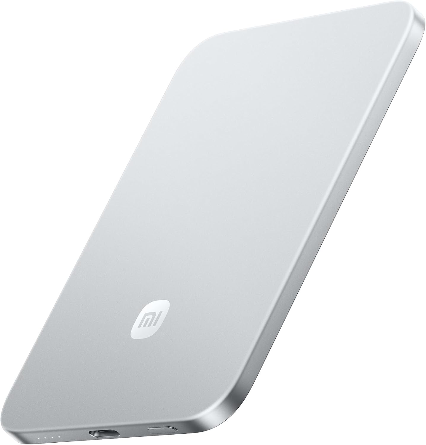 Xiaomi Ultra İnce Manyetik Power Bank 5000 15W Buzul Gümüş