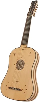 Roosebeck Vihuela Guitar 5-Course 12 Nylon Strings - Solid Maple & Sheesham