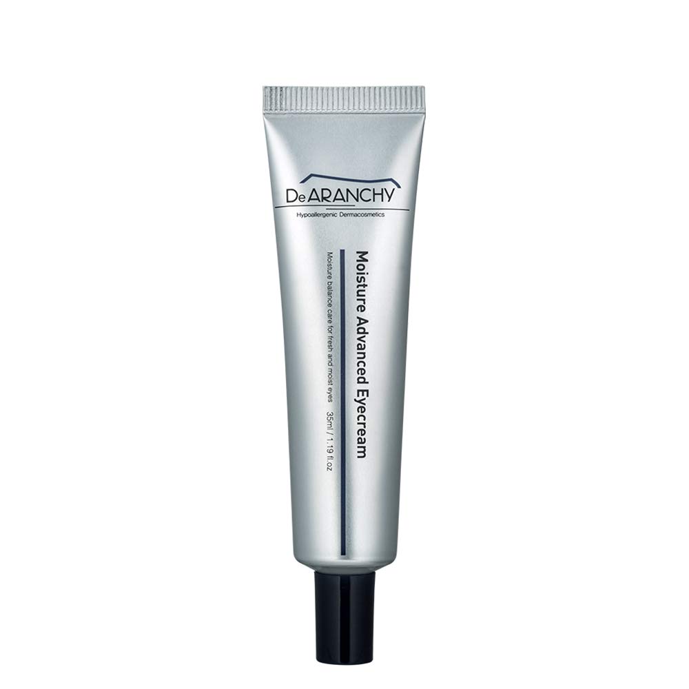 DeARANCHY Moisture Advanced Eyecream 1.19 fl.ozMoisturizing, Elasticity, Lifting Effect Eye CreamPeptide, Pearl Extract, Sparkling Spa Water, Natural IngredientsK-Beauty