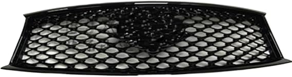 SKINII Car Front Grilles For Infiniti FX35 QX70 QX70S Glossy Black Car Front Bumper Grill Grille Car Accessories Front Kidney Grille