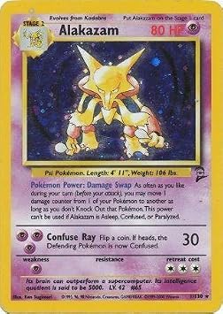 Pokemon - Alakazam (1) - Base Set 2 - Holo