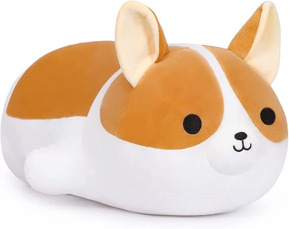 Corgi Stuffed Animal Soft Corgi Dog Plush Toys, Cute Shiba Inu Akita Plush Pillow Gifts for Kids and Girls(15.7inch/40cm)...