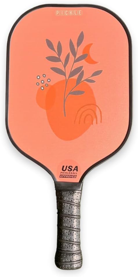 Pickleball Paddles | USA Pickleball Approved | Stylish & Unique Designs | Full Carbon Fiber | PP Honeycomb Core