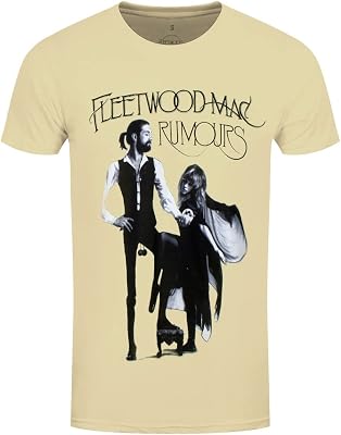 Fleetwood Mac Mens Rumours T-Shirt Haze Yellow