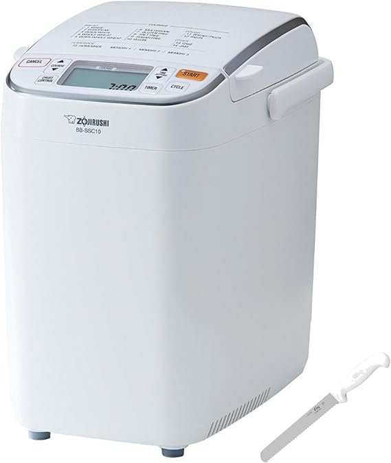 Zojirushi Home Bakery Maestro Breadmaker BB-SSC10 Bundle | Knife, (2 items)