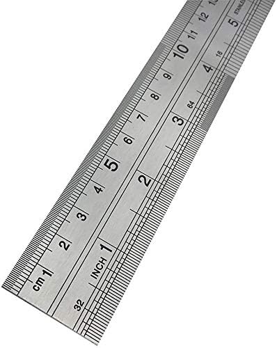 Large ONE METRE Ruler Stainless Steel 1M Long Metal 40" Measure Rule/Meter 100cm