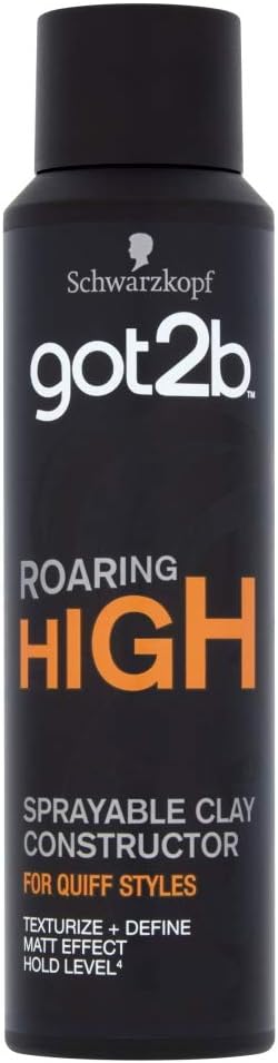 Schwarzkopf Got2b Roaring High Sprayable Clay Constructor, 150ml