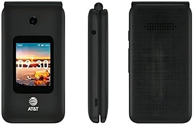 SIMBROS AT&T CINGULAR FLIP 4 SMARTFLIP IV U102AA 4G Phone for AT&T ONLY Complete with At&t Sim Card sim Key