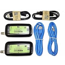 2 Pack - DIRECTV Broadband Deca Ethernet to Coax Adapter - Third Generation (with 2 USB Power Cables)