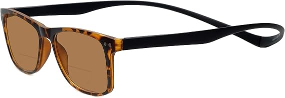 Magz Astoria Polarized Bifocal Sunglasses with UV Protection - Magnetic Neck Connection | Clear Distance and Close-Up Vision