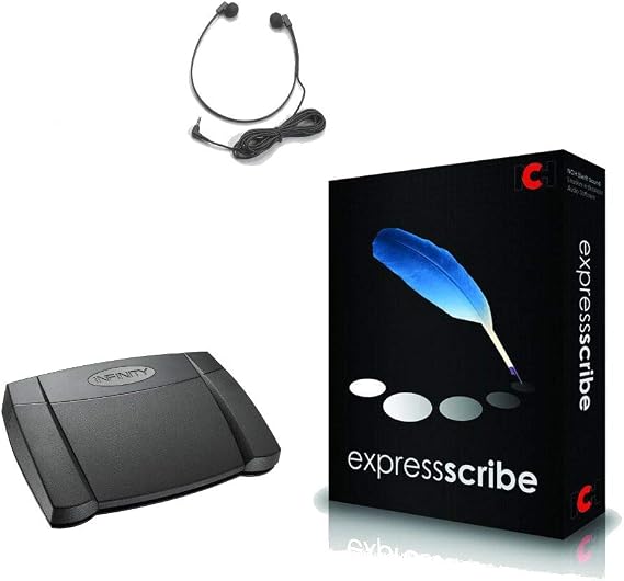Express Scribe Pro Transcription Foot Pedal Kit