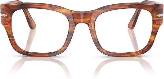 Persol womens Po3297v Rectangular Prescription Eyewear Frames
