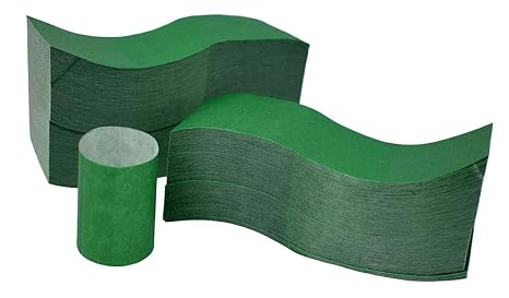 Perfect Stix - Napkin Band Green-1000 Napkin Bands, 1.5" x 4.5", Green (Pack of 1,000)