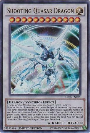 YU-GI-OH! - Shooting Quasar Dragon (LC05-EN005) - Legendary Collection 5D's - Limited Edition - Ultra Rare