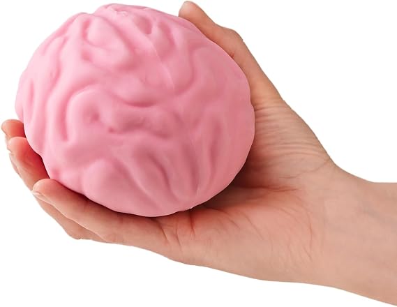 Boxer Gifts Giant Stress Brain, Brain Squishy Stress Toy