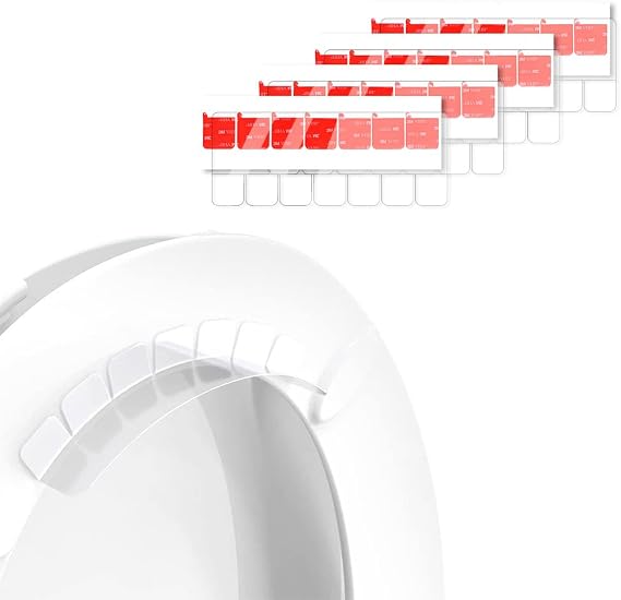 2 Pack Toilet Seat Urine Protector Urine Deflector Prevent Urine Spill for Round and Oval Toilet