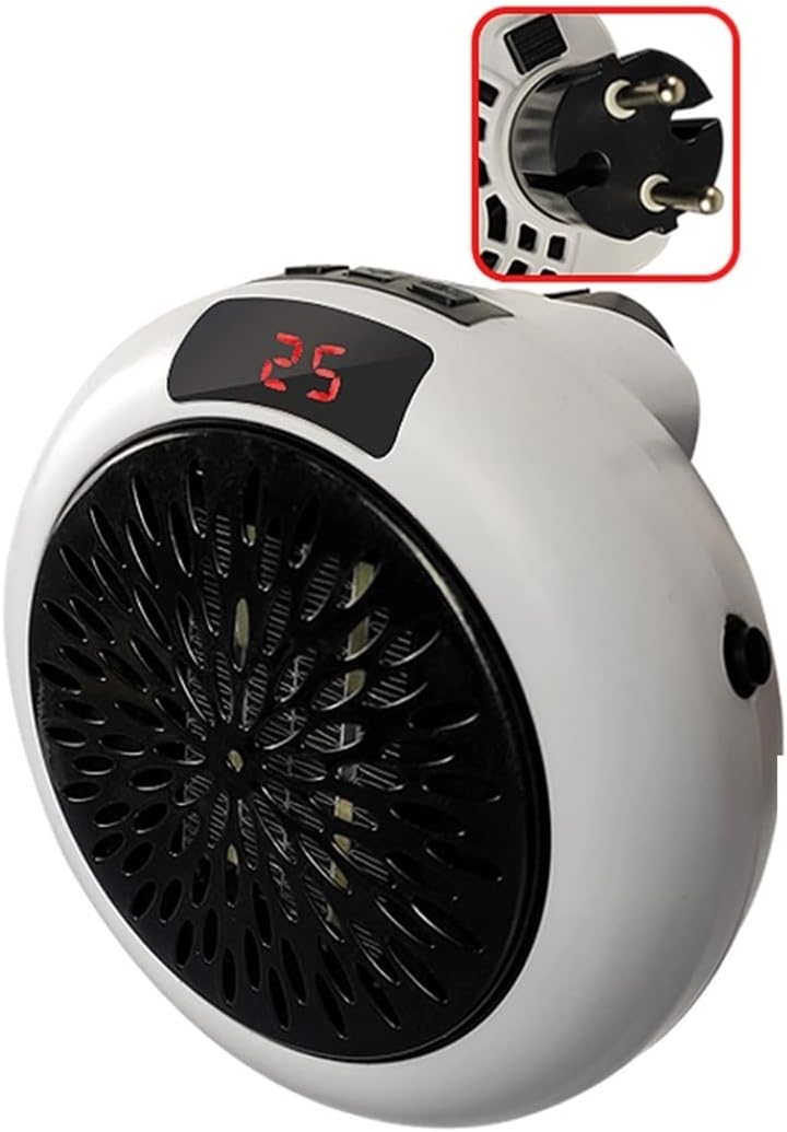 Portable Electric Heater Electric Heater for Home Mini Fan Heater Home Heating Electric Warm Air Fan Office Room Heaters Handy Air Heater Warmer Fan Heating Heater Fan  Color : 01 , Plug Type : AU
