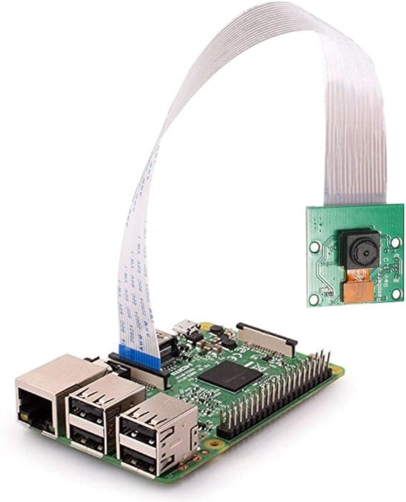DORHEA Raspberry Pi Mini Camera Video Module 5 Megapixels 1080p Sensor OV5647 Webcam for Raspberry Pi Model A/B/A+/B+, Pi 2B and Raspberry Pi 3B, Pi 3 B+, Raspberry Pi 4 B