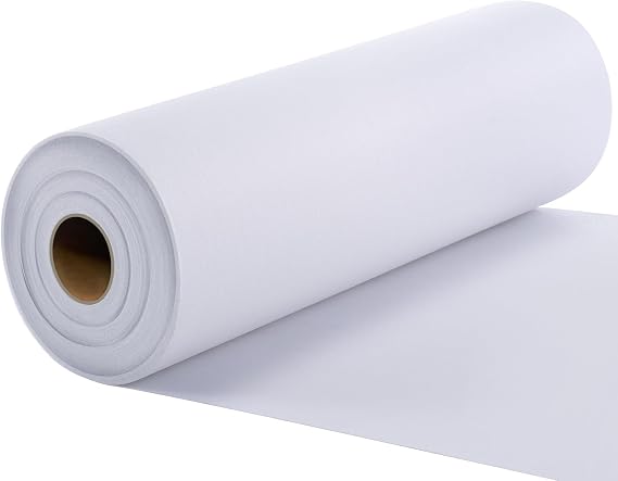 New Upgraded Heavy Weight White Iron-On Non-Woven Fusible Interfacing