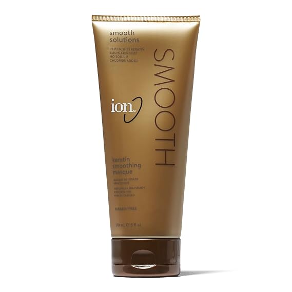 ion Keratin Smoothing Masque, Deep Conditioning & AntiFrizz Treatment