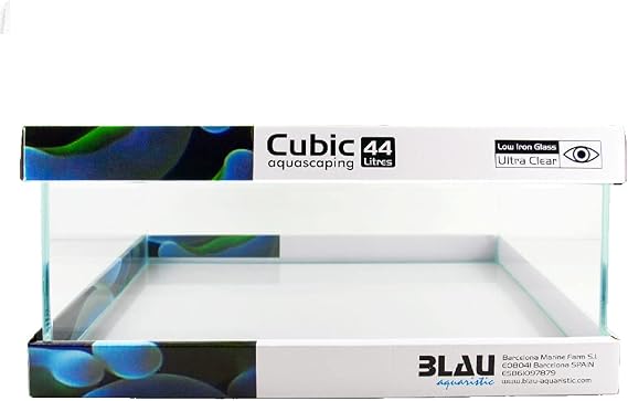 Blau Aquaristic Cubic Aquascaping 44 Shallow, Clear