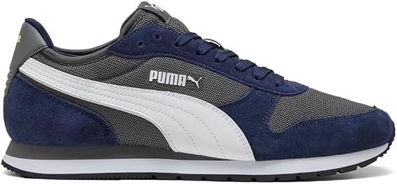 PUMA Mens St Miler Lace Up Sneakers Shoes Casual - Grey