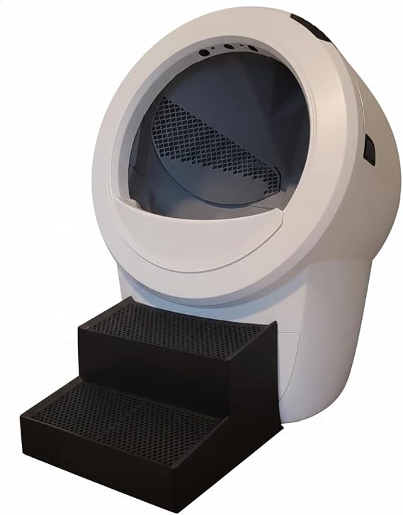 Steps Platform for Litter-Robot 4, 5, 5, Pro, EVO | Easy Access and Ultimate Litter Control! (Black)