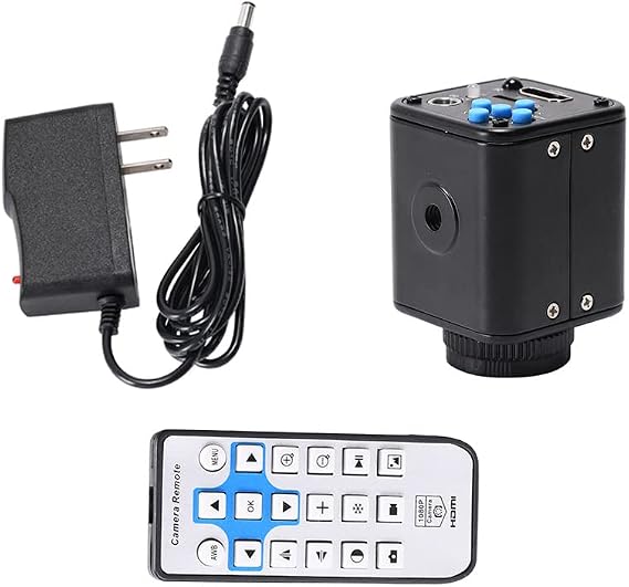 16MP HDMI Digital Microscope Camera 1080P HD Industrial Microscope Camera C-Mount Lens for Phone PCB Repair Soldering