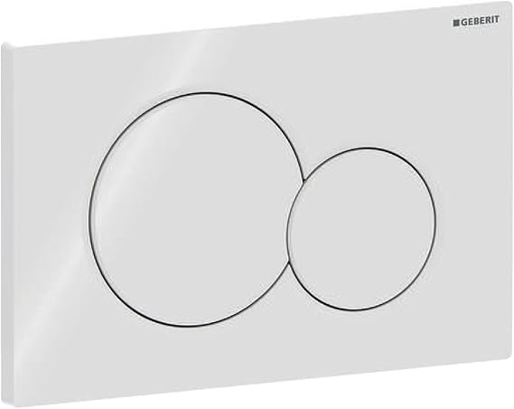 Geberit 115.770.11.5 Dual Flush Actuator Plates, Sigma - White