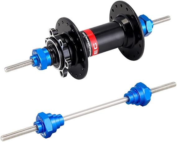 Bicycle Wheel Truing Stand Thru Axle Adapter 12/15/20mm freehub tool (BLUE)