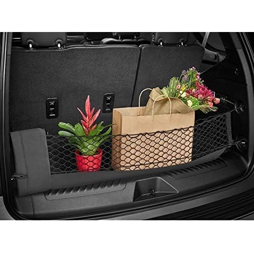 Envelope Style Trunk Mesh Cargo Net for Cadillac Escalade 2021-2025 - Car Accessories - Premium Trunk Organizers and Storage - Cargo Net for SUV - Vehicle Carrier Organizer for Cadillac Escalade