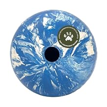 Hevea Planet Ball 2-in-1 Dog Activition & Fetch Toy - Natural Rubber Throw Toy - Tested and Safe Dog Treat Ball