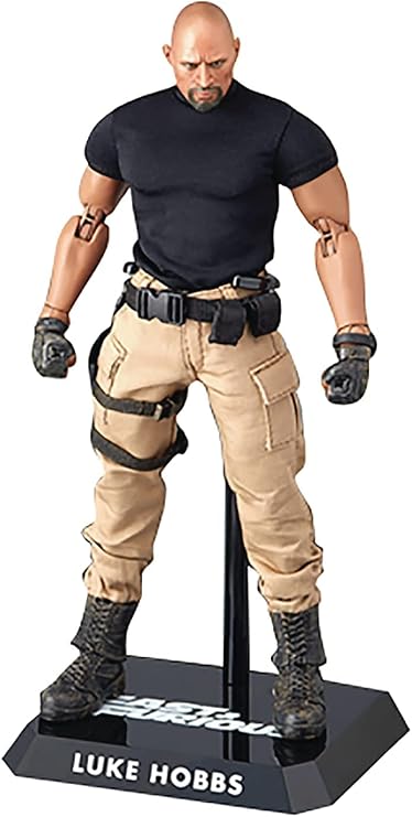 Beast Kingdom The Fast and The Furious: Luke Hobbs DAH-038 Dynamic 8ction Action Figure, Multicolor