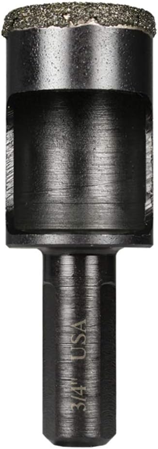 Montana Brands MB-65206 3/4 in. Diamond/Tile Drill Bit, 1/4 in. Hex Shank
