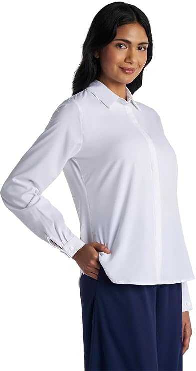 WomenOs Button Down Shirt - UPF 50+ Sun Protection - Chrysi Shirt