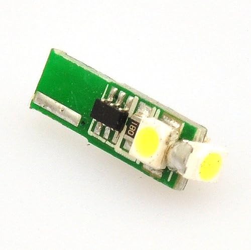 Mini-Wedge T5 74 LED Bulb with 3xSMD3528, Warm White, Package of 10, 1408WWx10